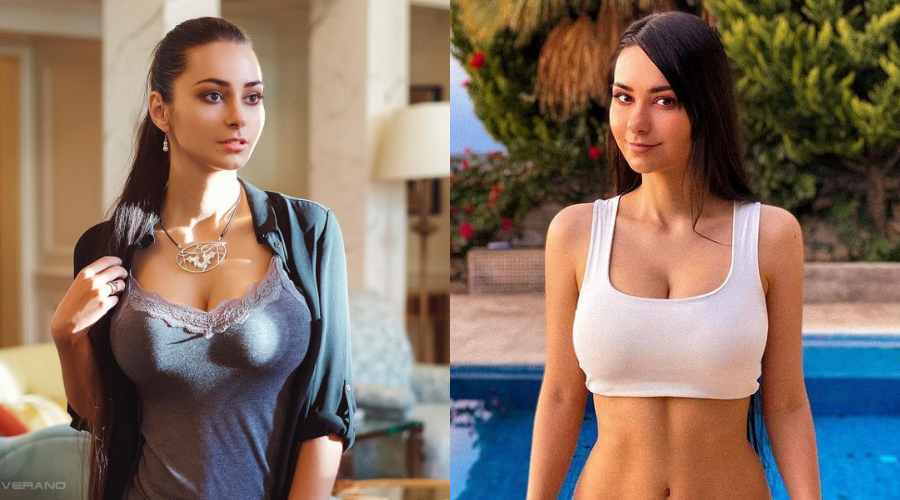 Model Helga Lovekaty Hot Photos