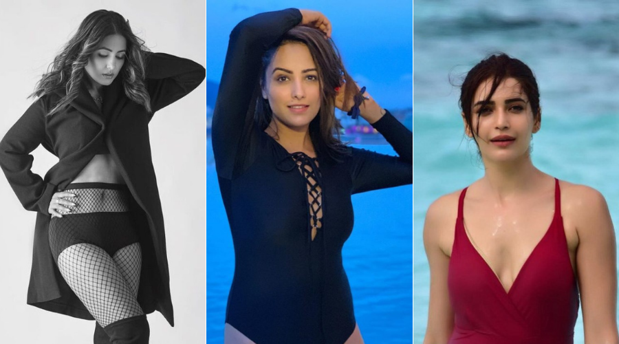 TV Actresses in Gym