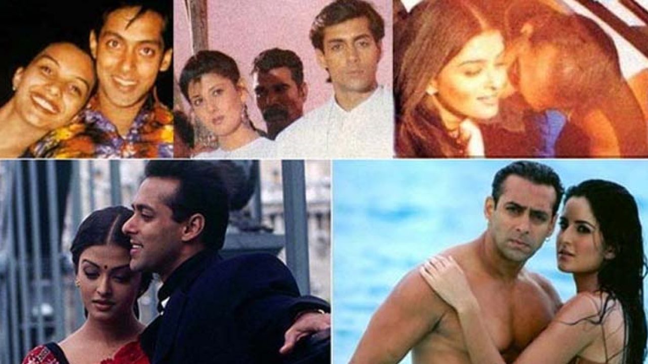 Salman Khan Love Life With These Bolywood Actress