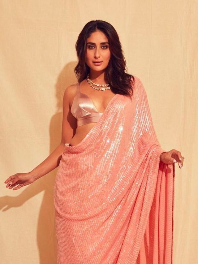 Stylish Looks of Kareena Kapoor in a Saree