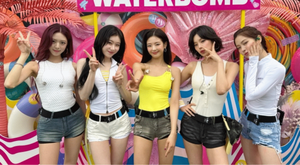 Kpop Girls Performance in Waterbomb Festival