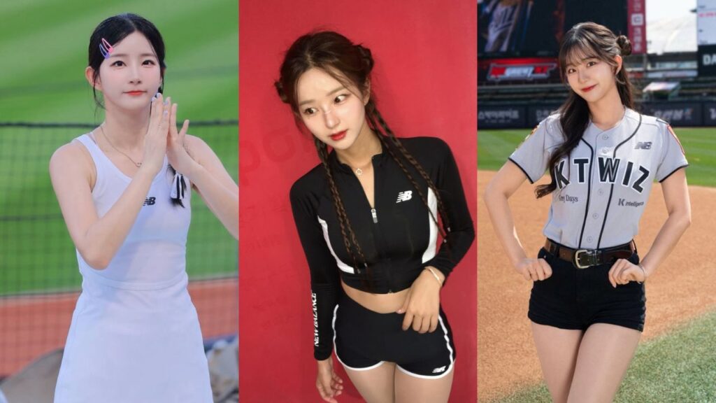 Kim Jin-ah Cuttest Maxim Cheerleader and Model