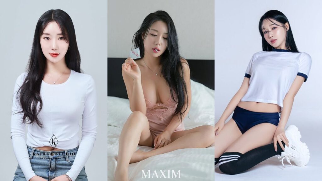 park soo-min beutiful maxim girl in bikini